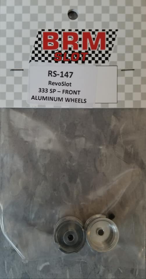 RS-147 333SP Front Aluminum Wheels & 3mm grub screws.